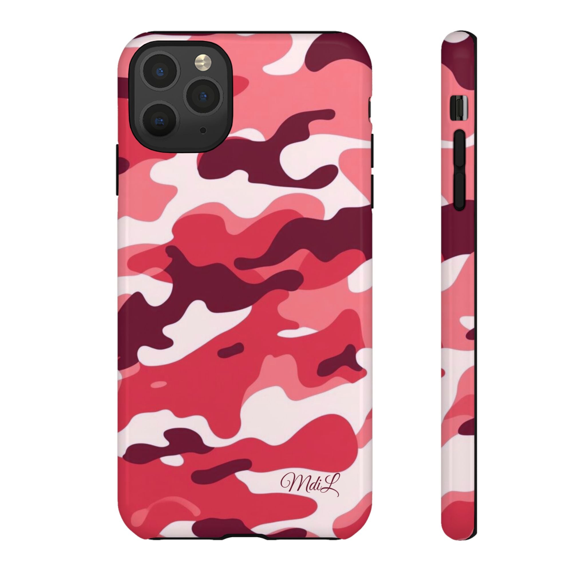 Red Camo iPhone Case
