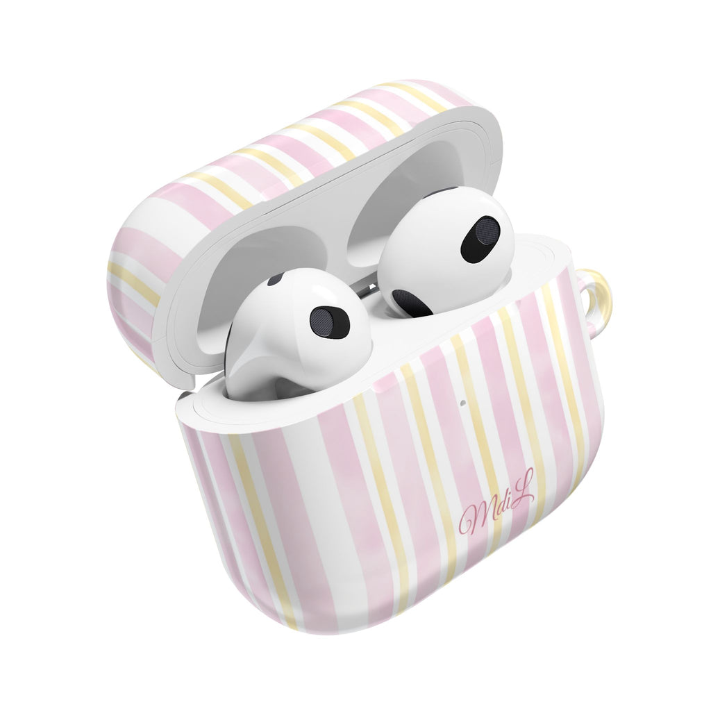 Beachy Stripes AirPods Case
