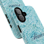 Teal Florals Personalized