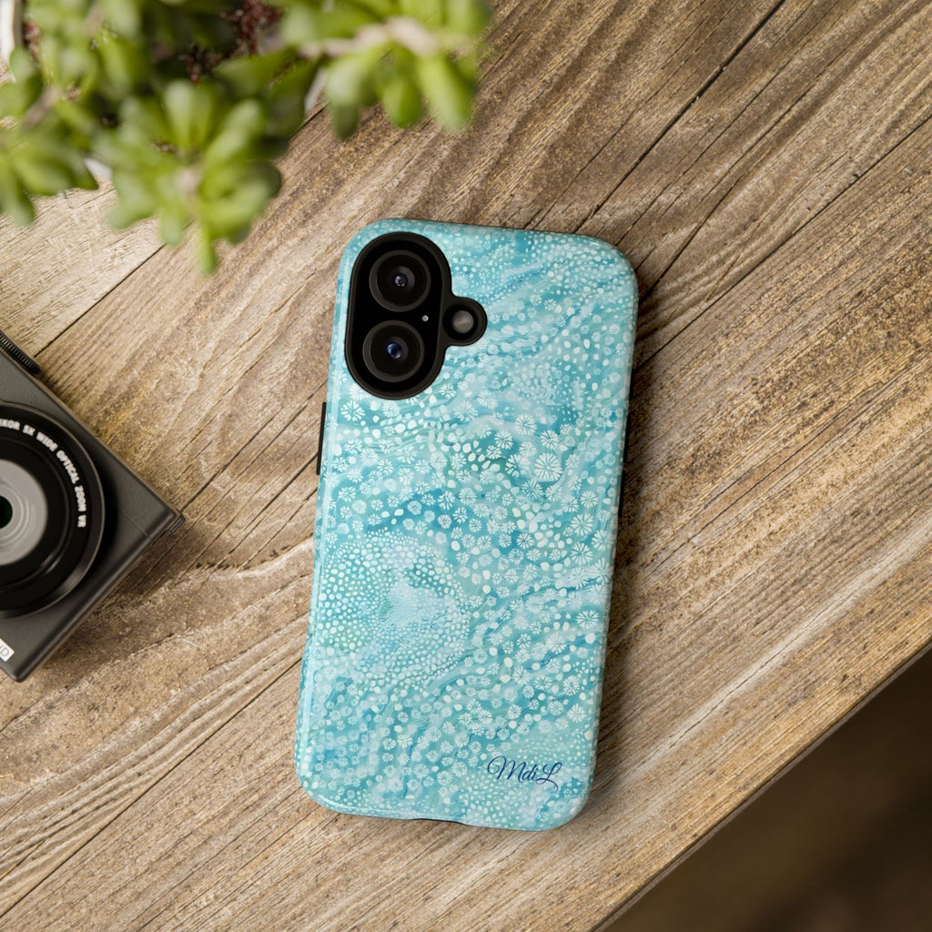 Teal Florals