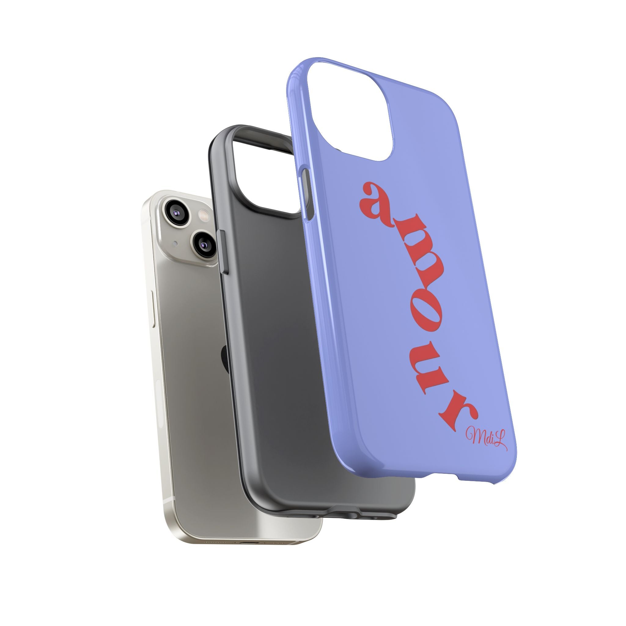 Amour | Red & Lavender Blue - Mare di Luna