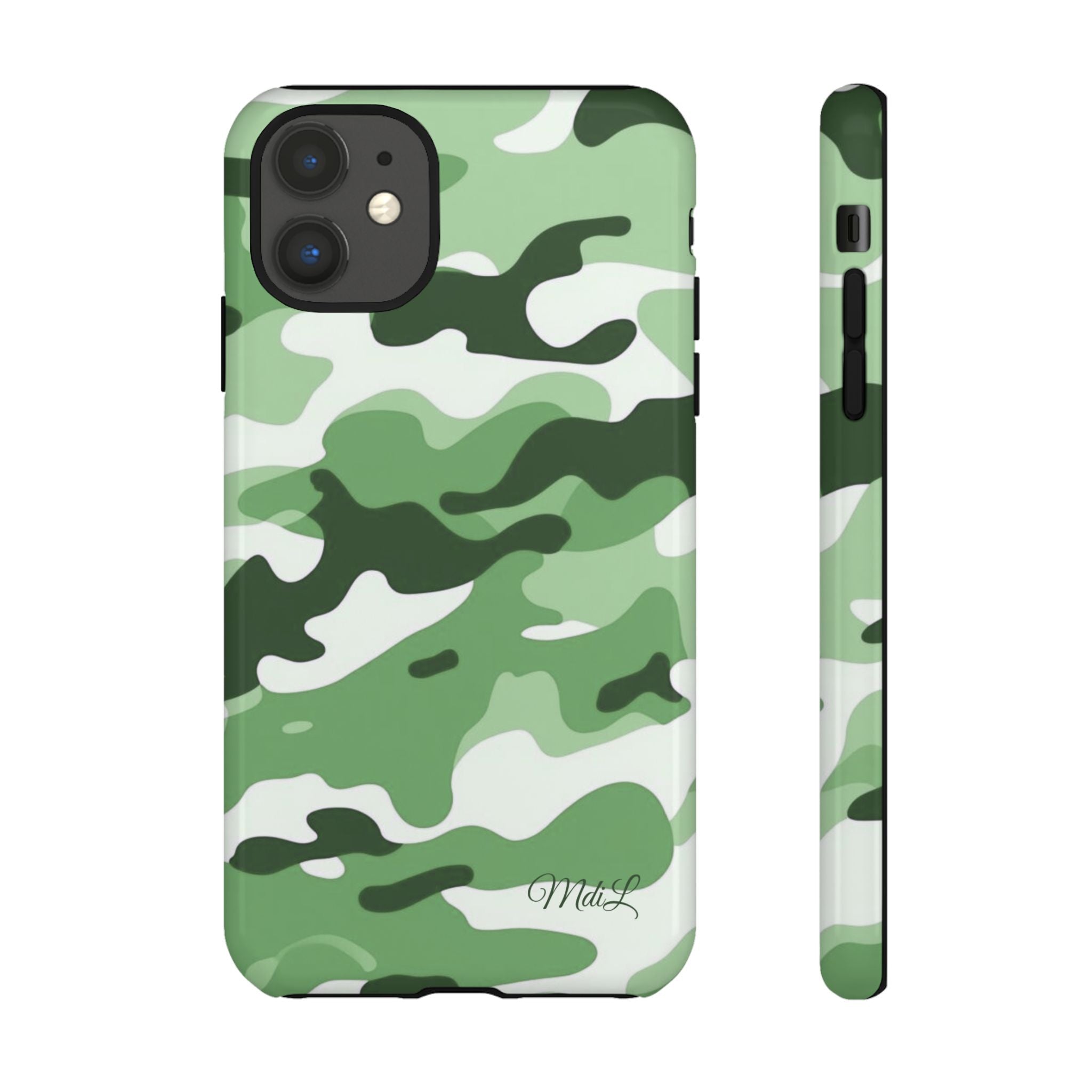 Mint Camo iPhone Case