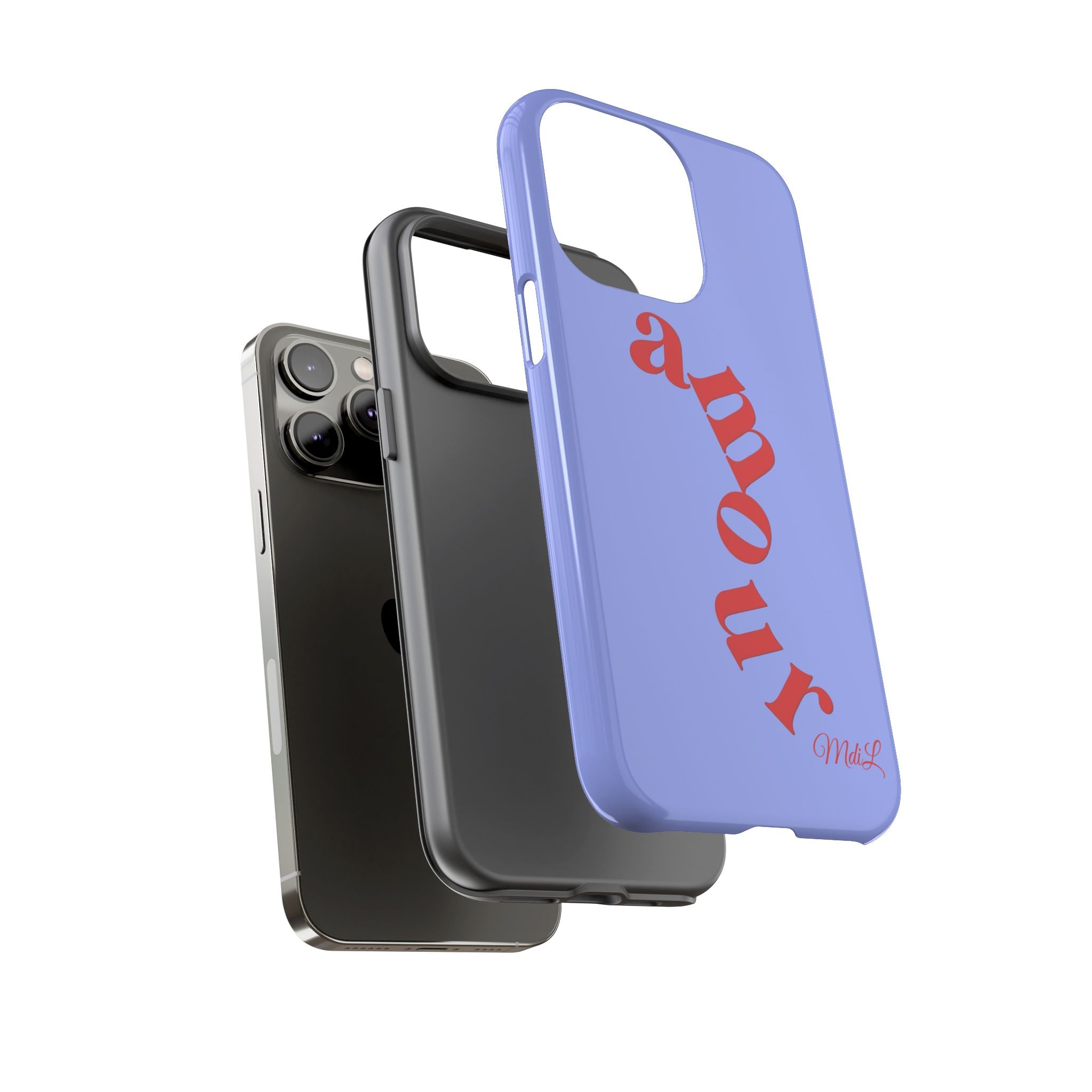 Amour | Red & Lavender Blue - Mare di Luna