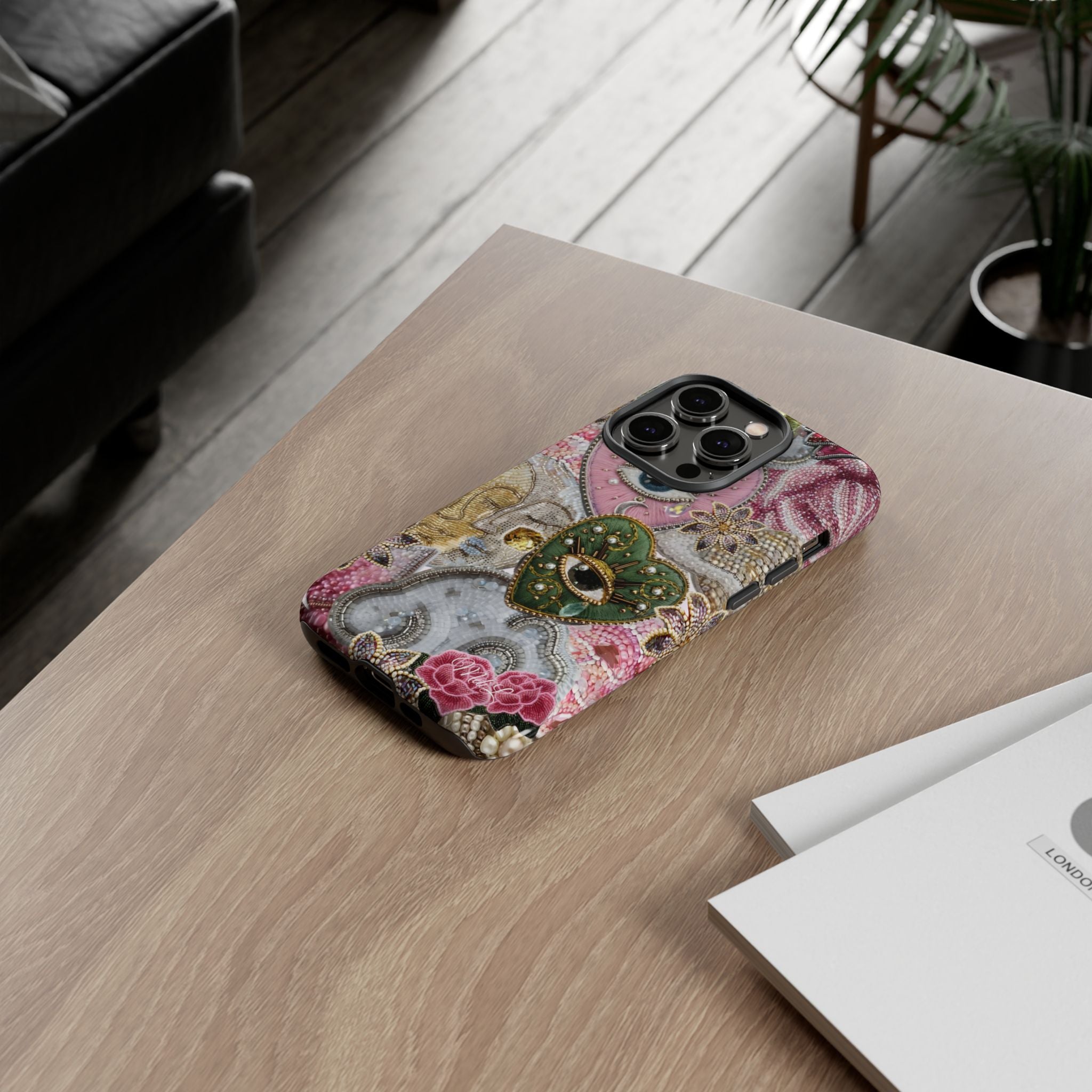 Heart of Gold iPhone Case