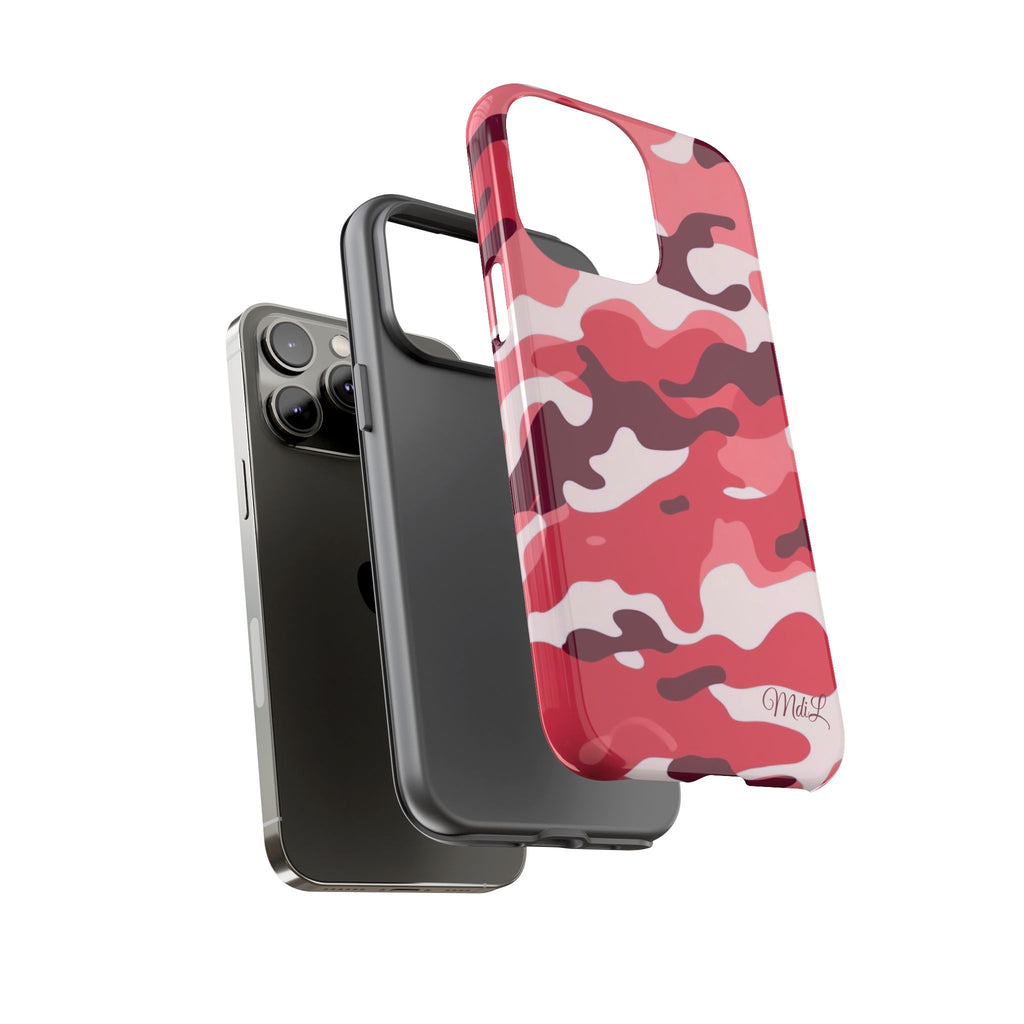 Red Camo iPhone Case