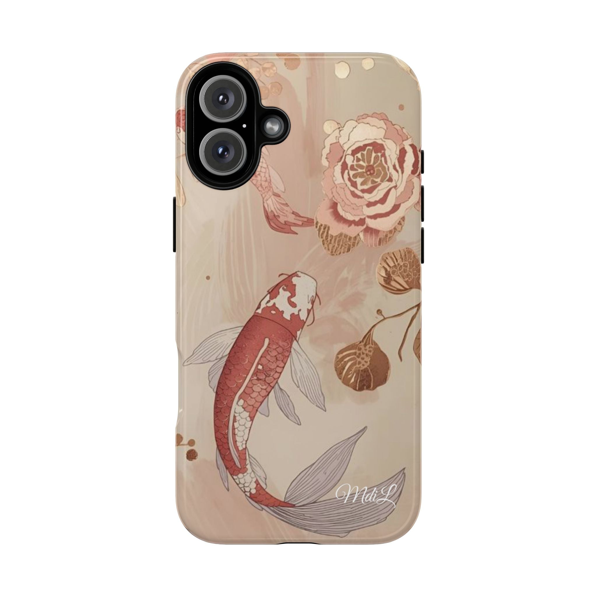 Rosy Koi Pond iPhone Case