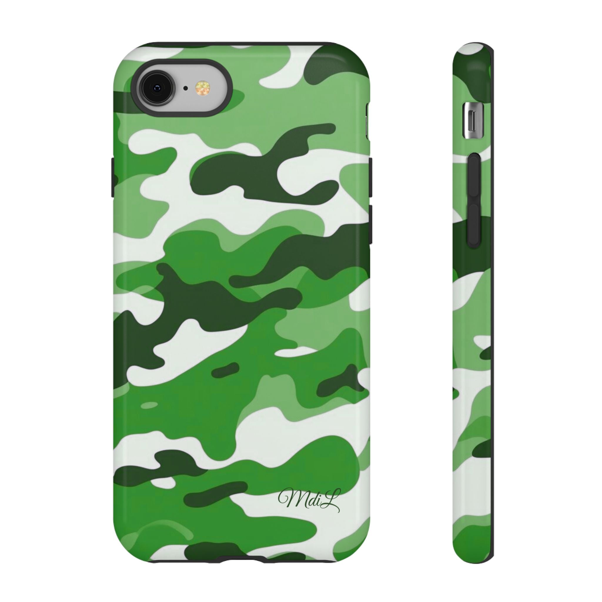 Green Camo iPhone Case