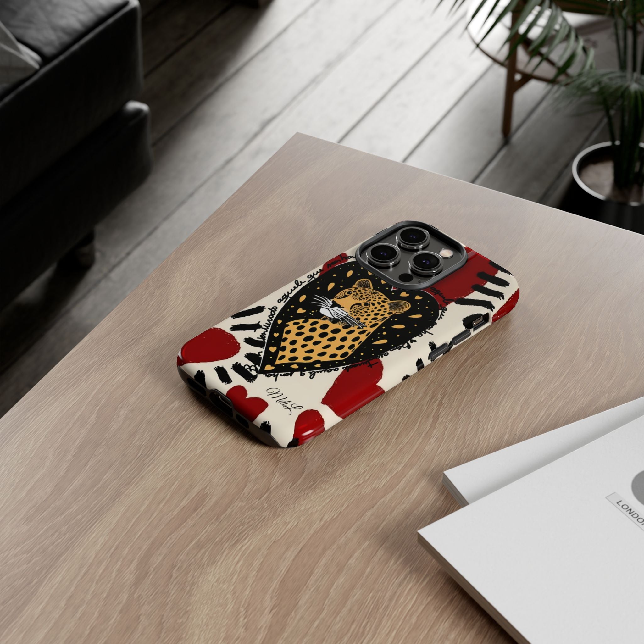 Leopard | Red Hearts - Mare di Luna