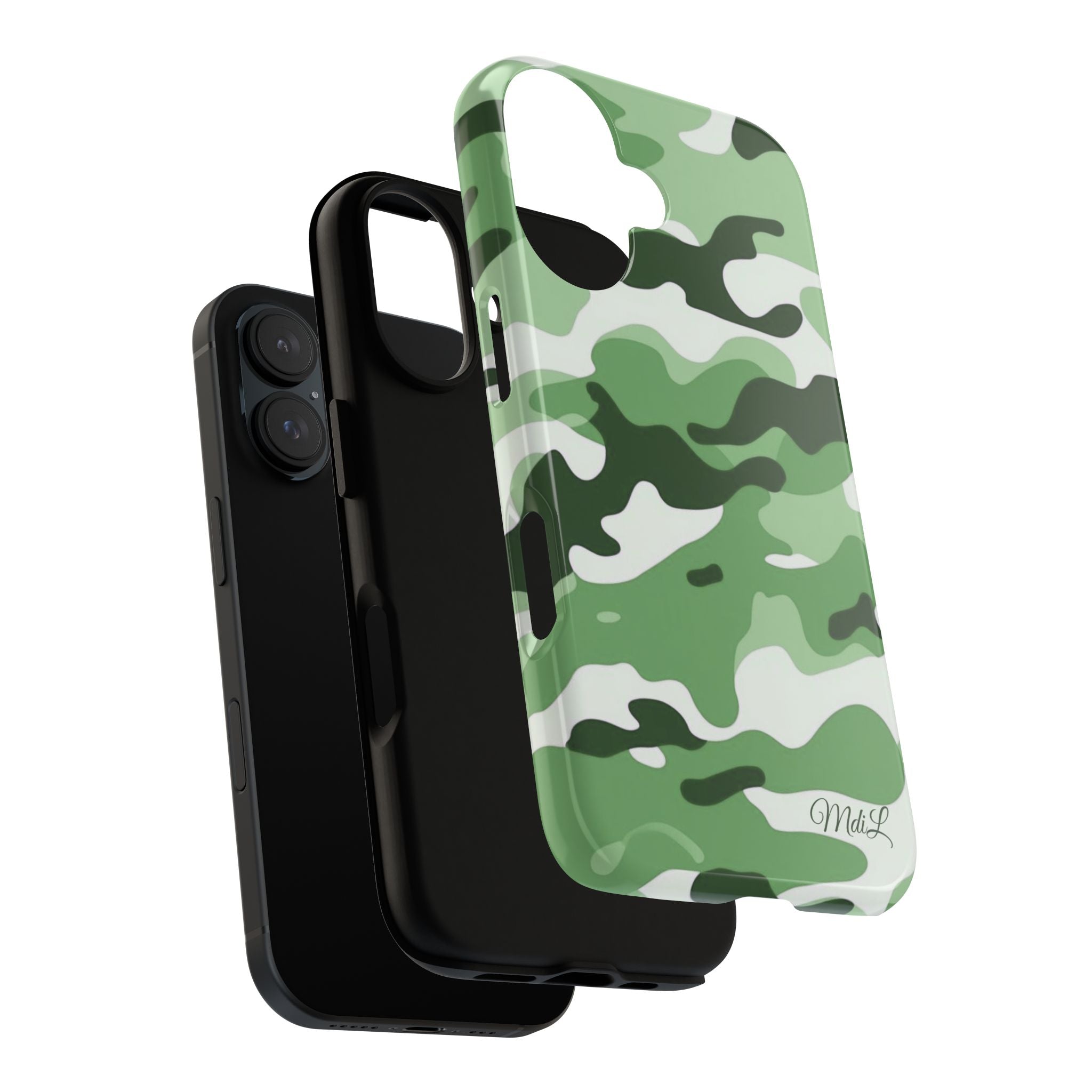 Mint Camo iPhone Case