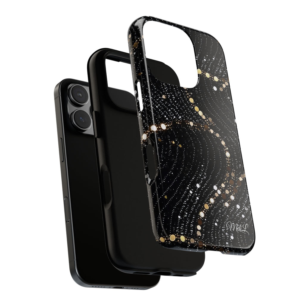 Sequin | Black and Gold - Mare di Luna