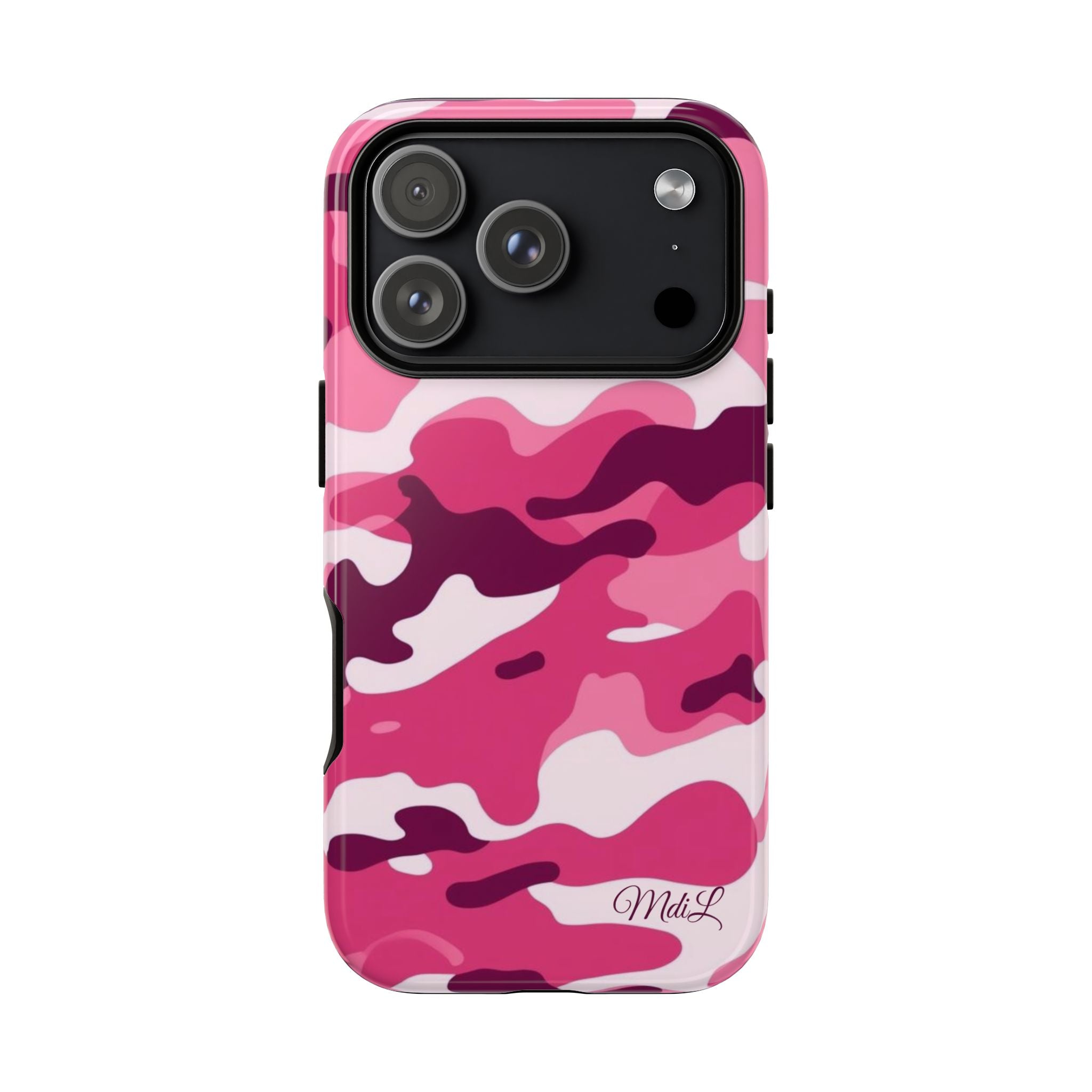 Pink Camo iPhone Case