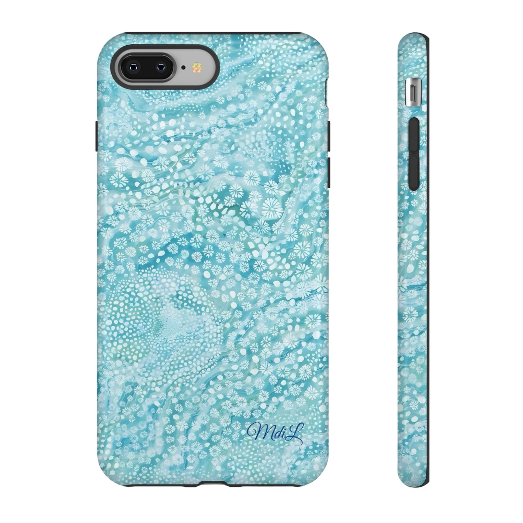 Teal Florals