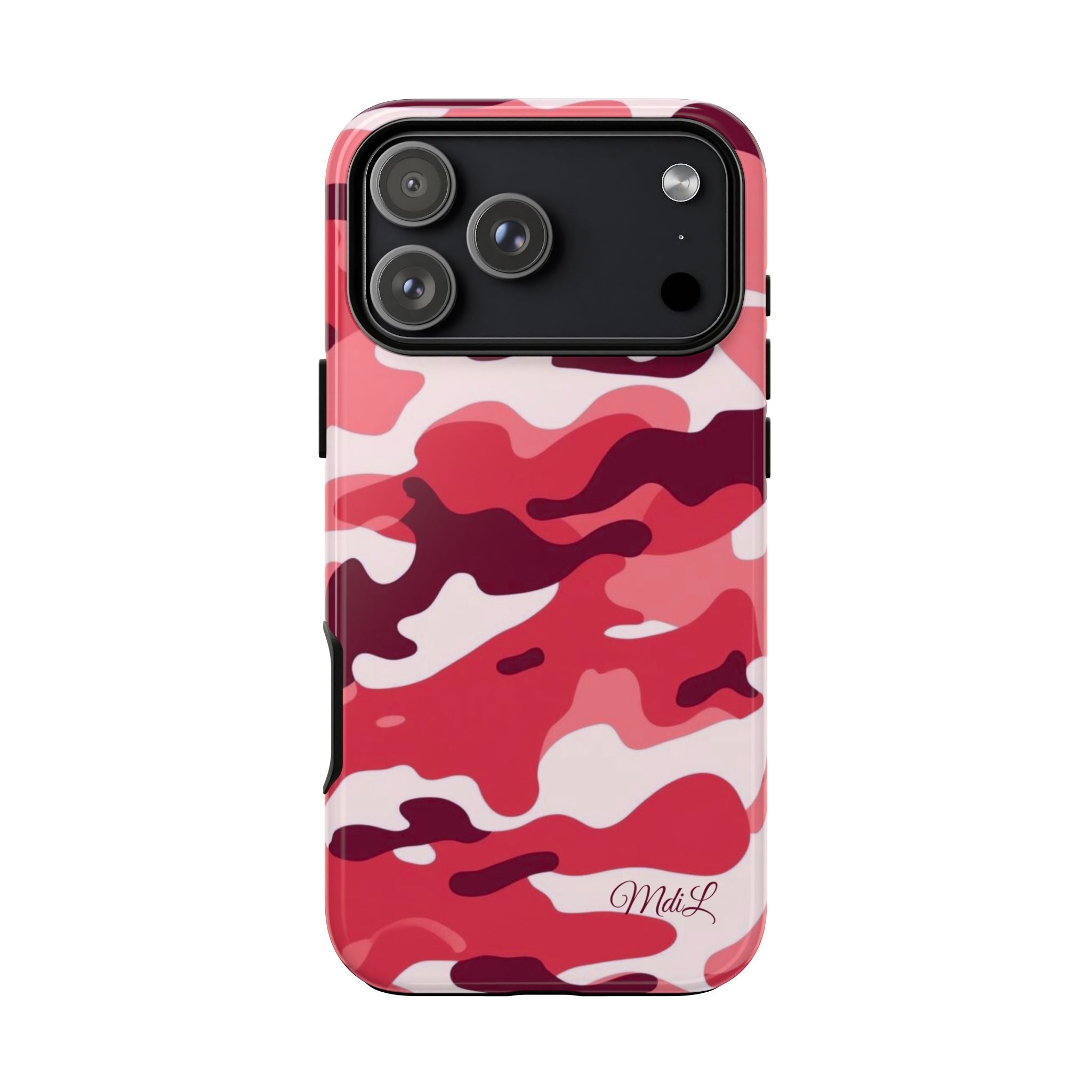 Red Camo iPhone Case
