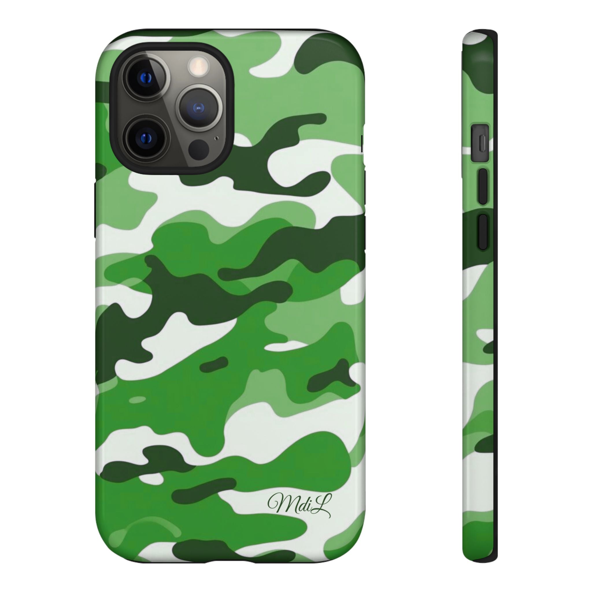 Green Camo iPhone Case
