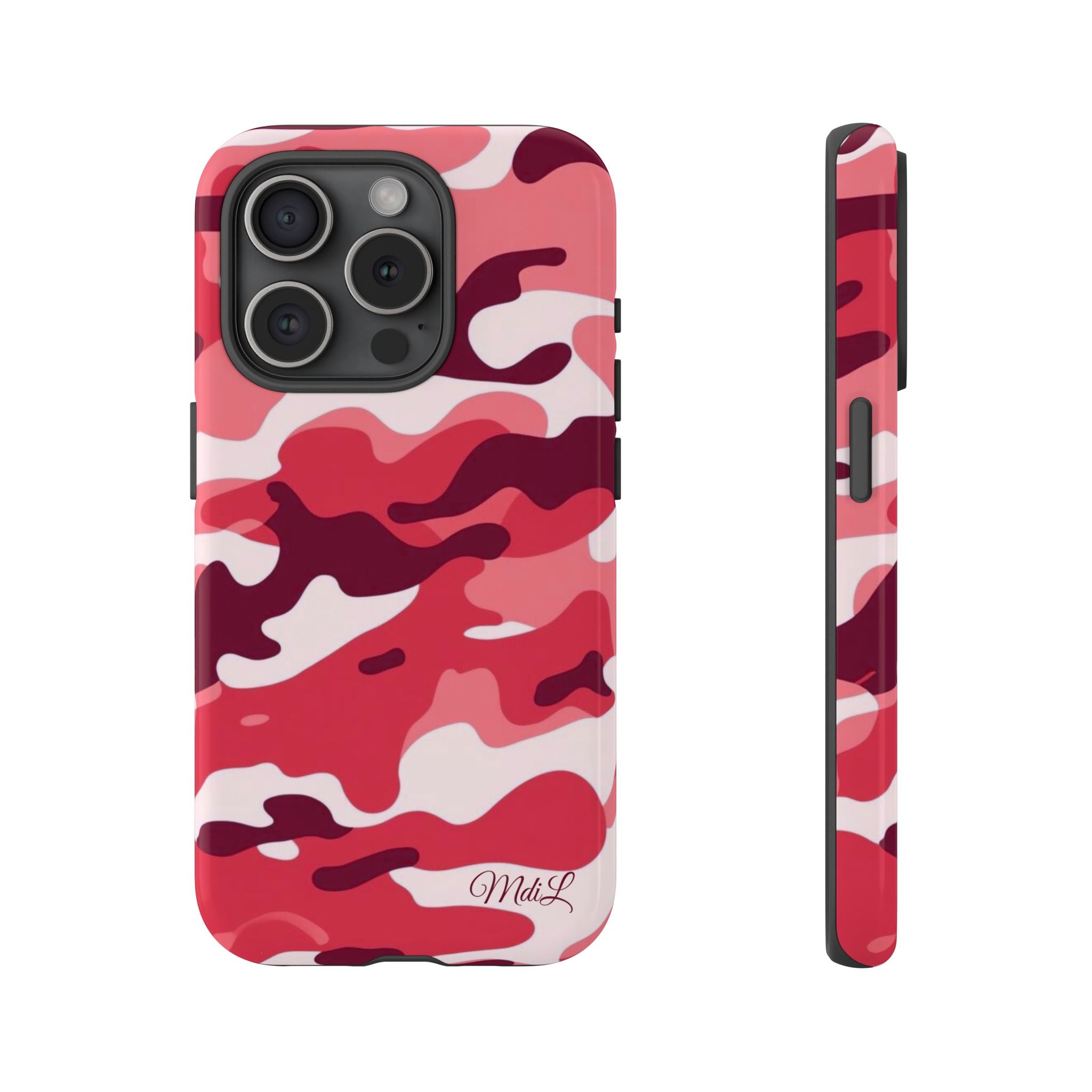 Red Camo iPhone Case