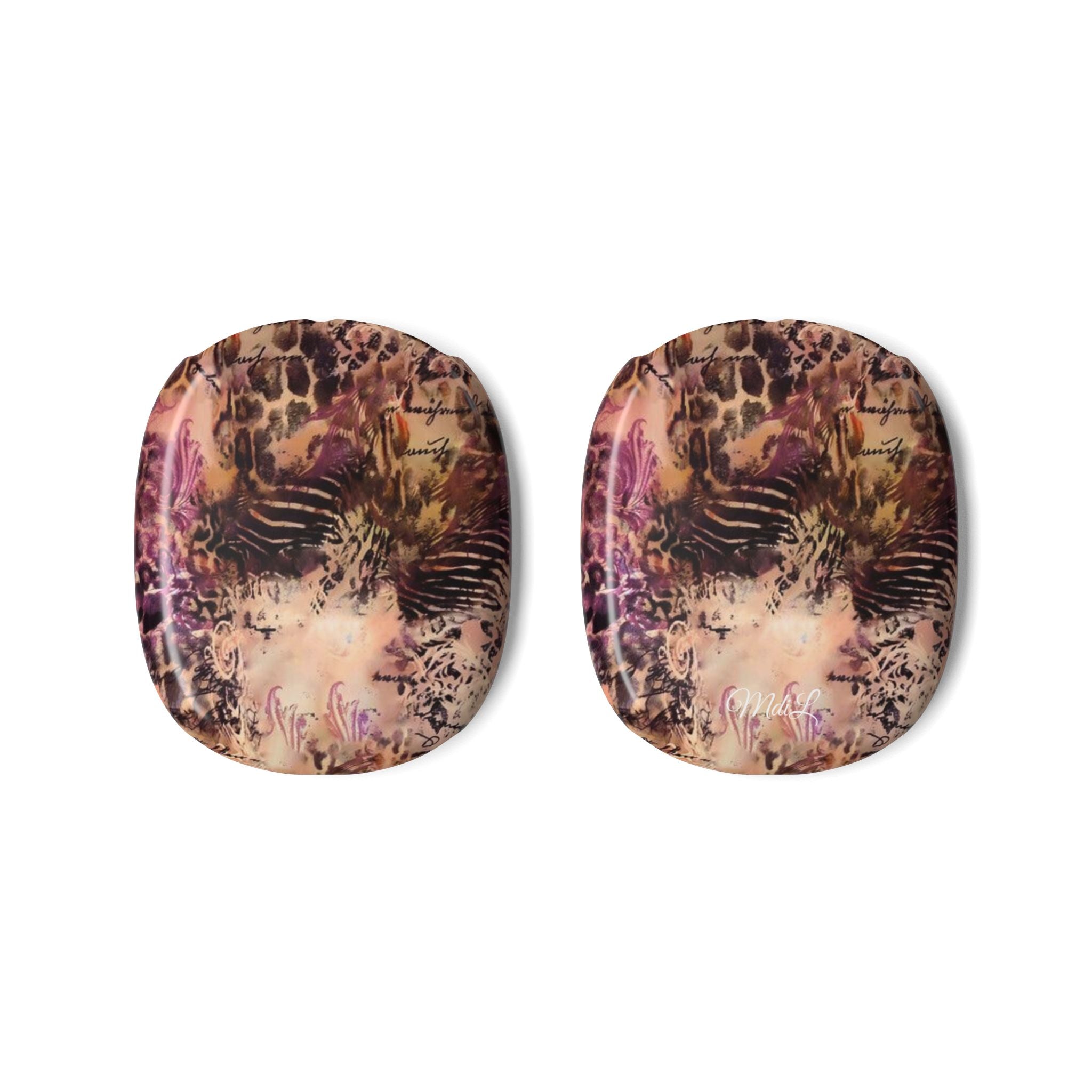 Vintage Leopard Notes AirPods Max Case