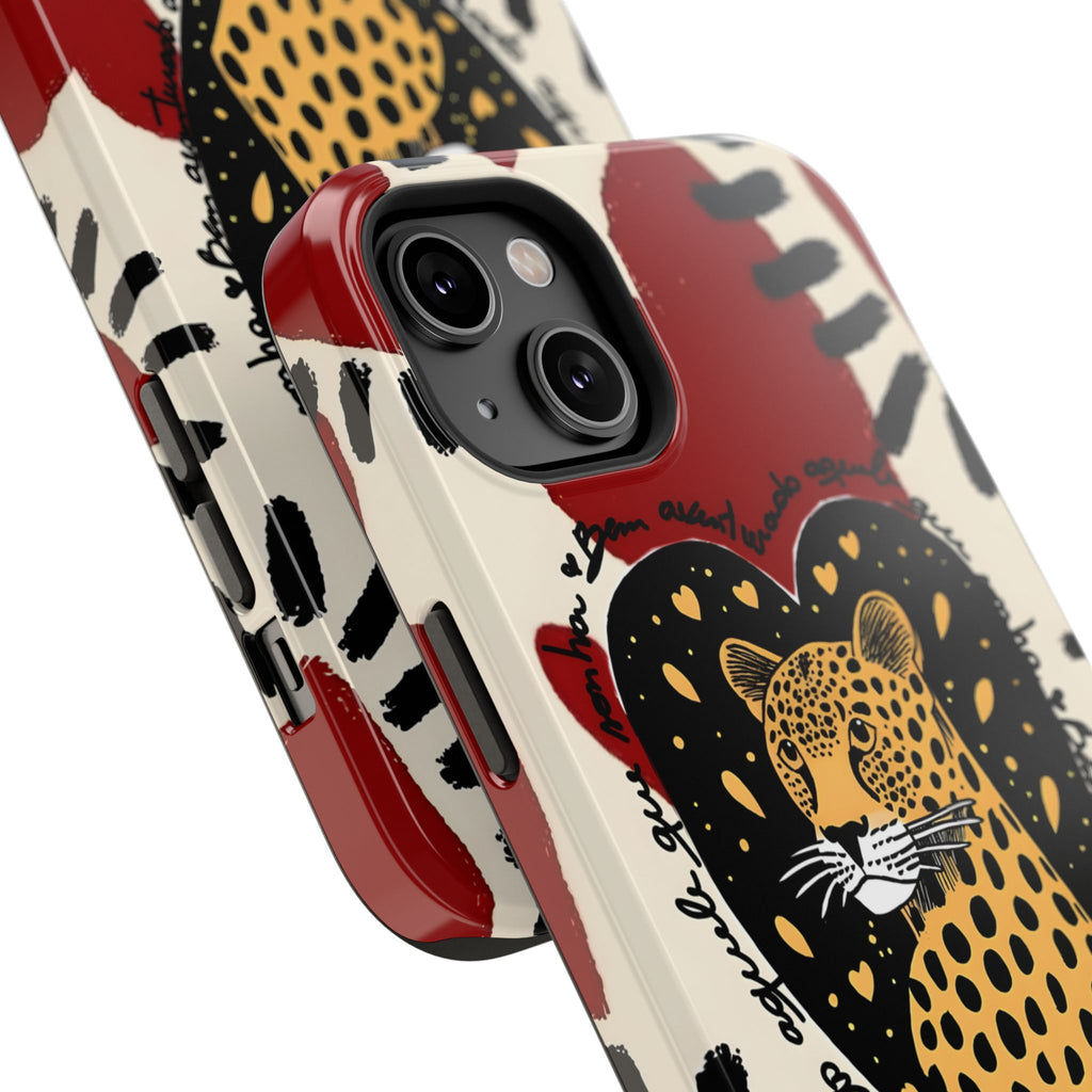 Leopard Hearts MagSafe