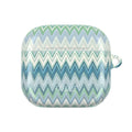 Teal Zag AirPods Case