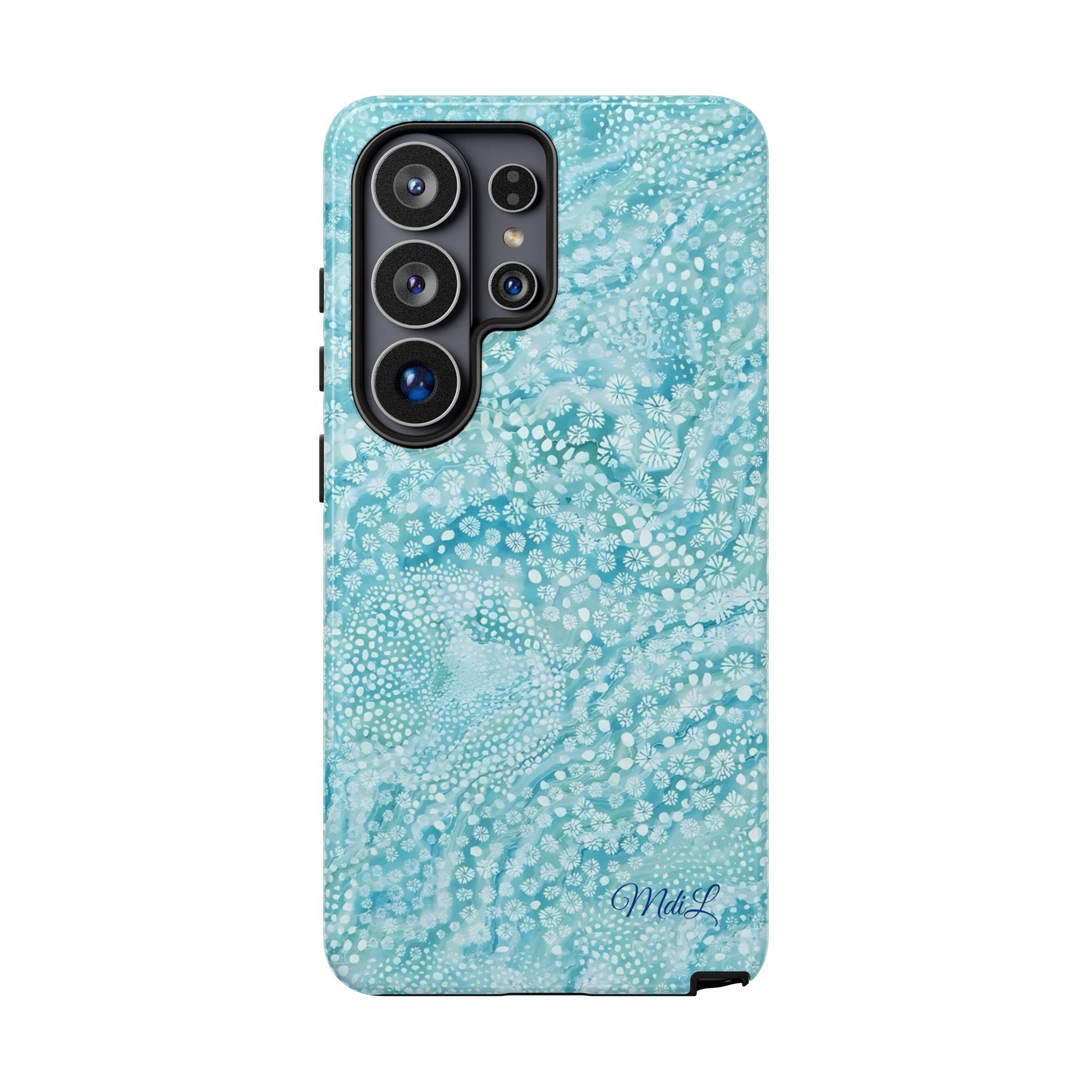 Teal Florals