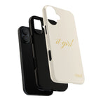 It girl iPhone Case