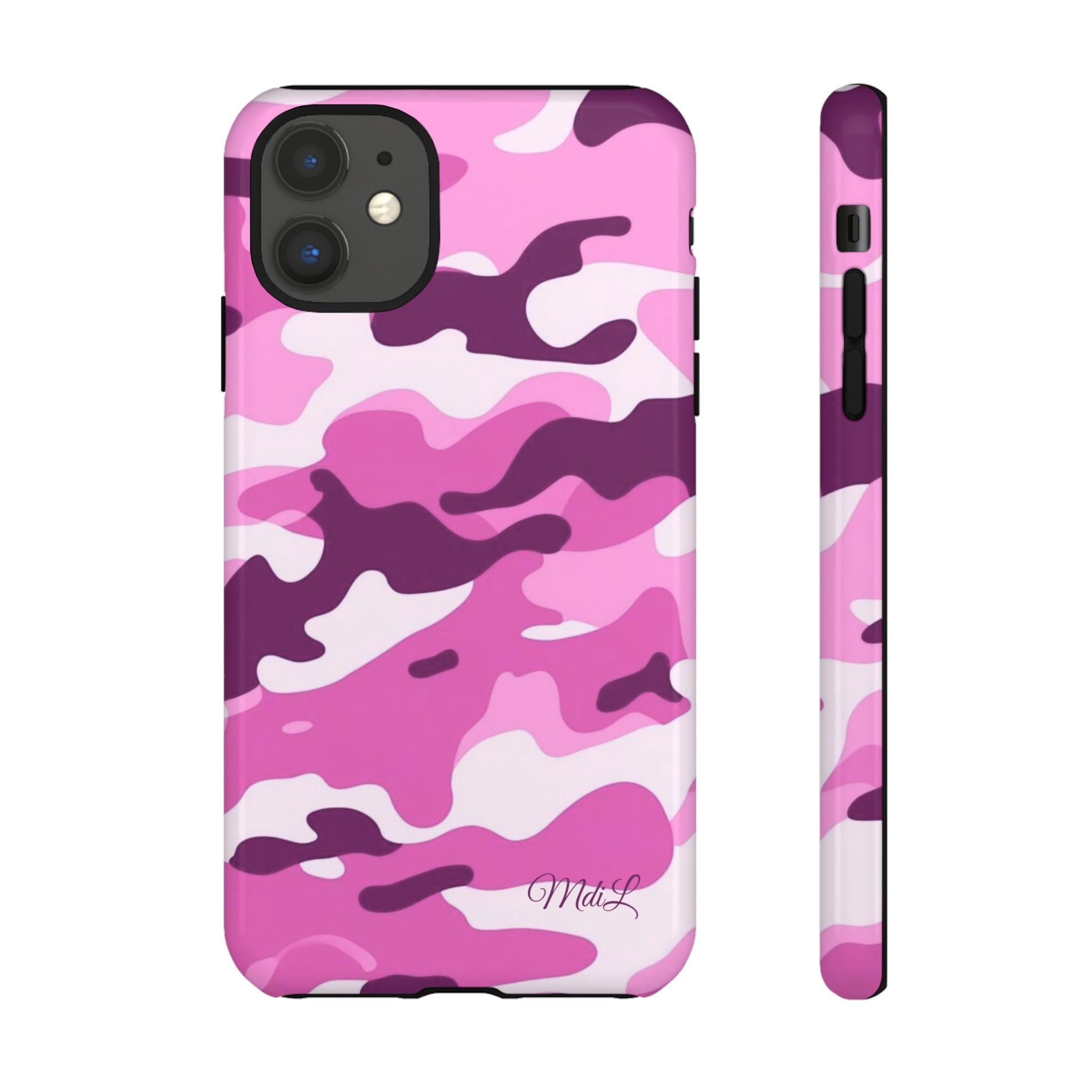 Fuschia Camo iPhone Case