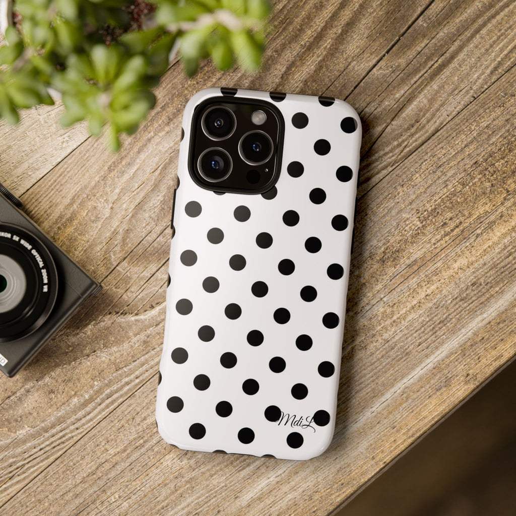 Polka Dots | Black and White - Mare di Luna