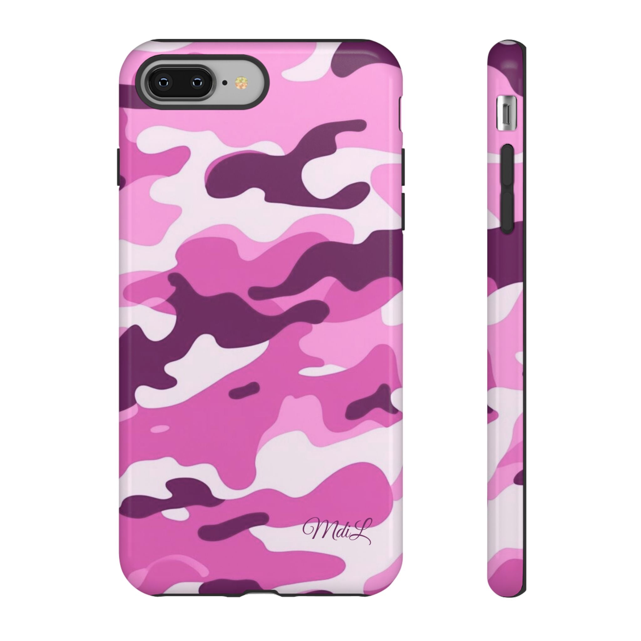 Fuschia Camo iPhone Case