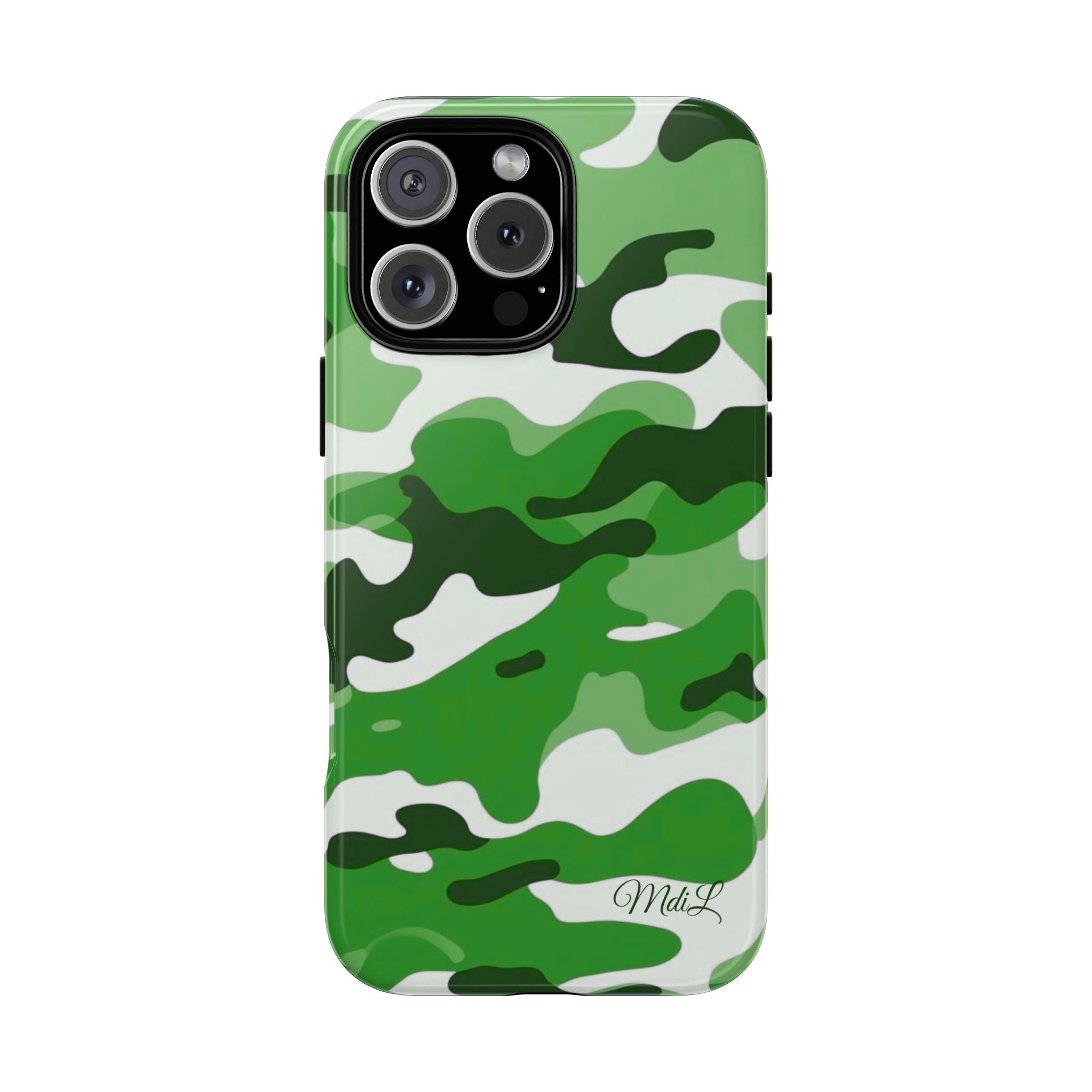 Green Camo iPhone Case