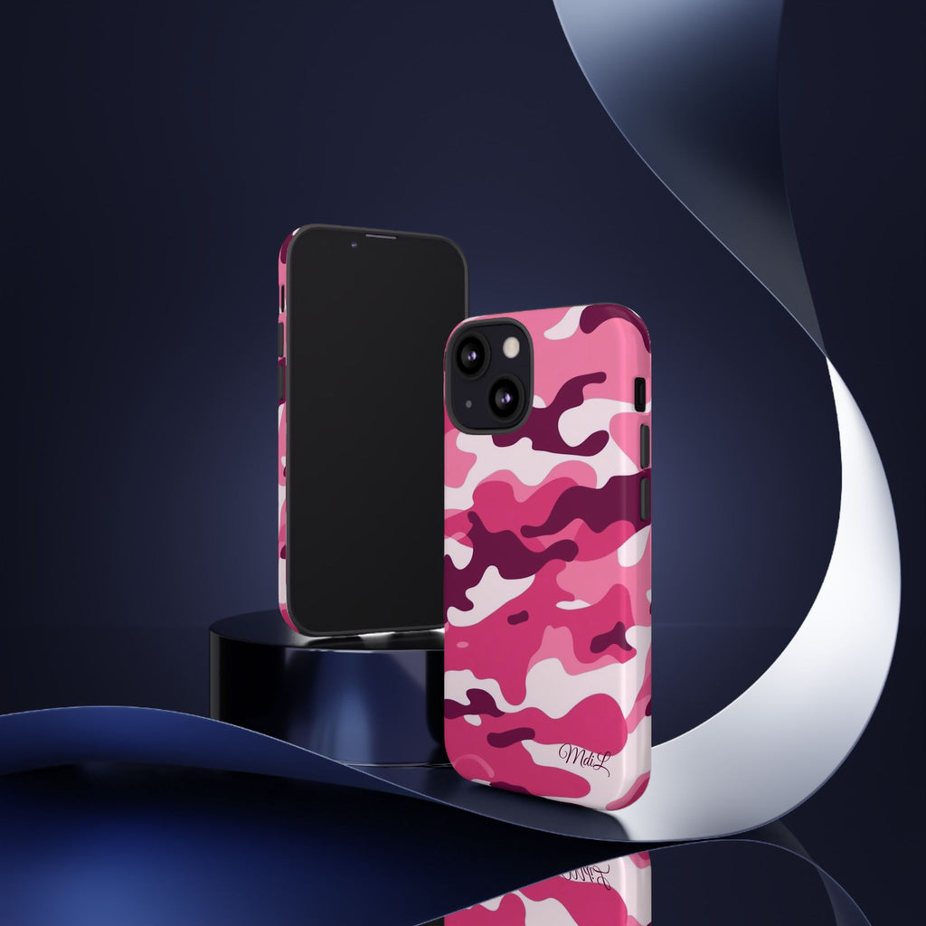 Pink Camo iPhone Case