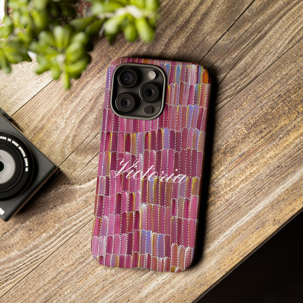 Pink Mosaic Personalized