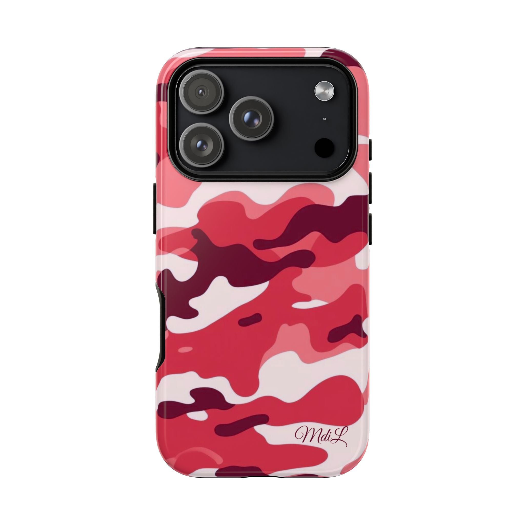 Red Camo iPhone Case