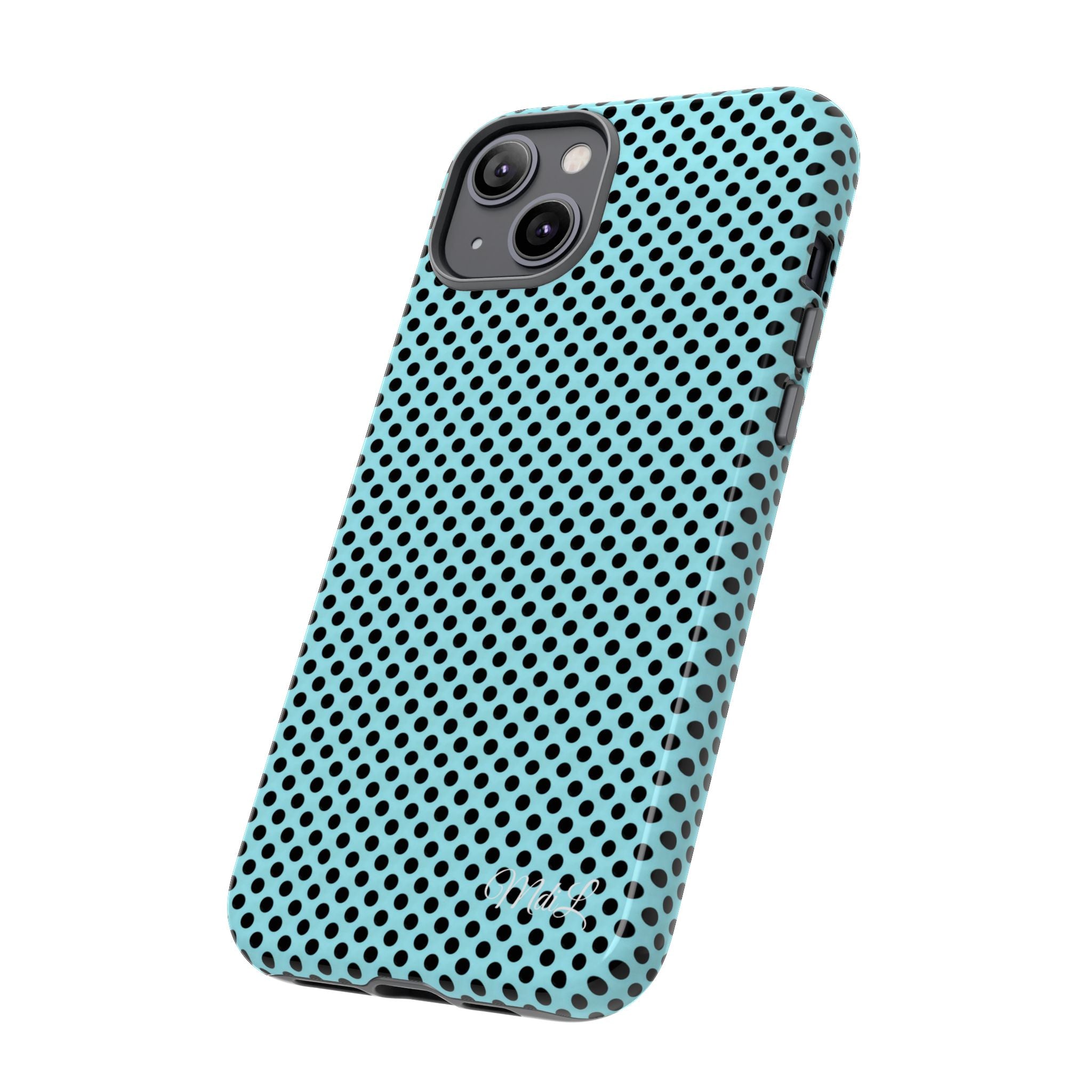 Polka Dots | Black and Blue - Mare di Luna
