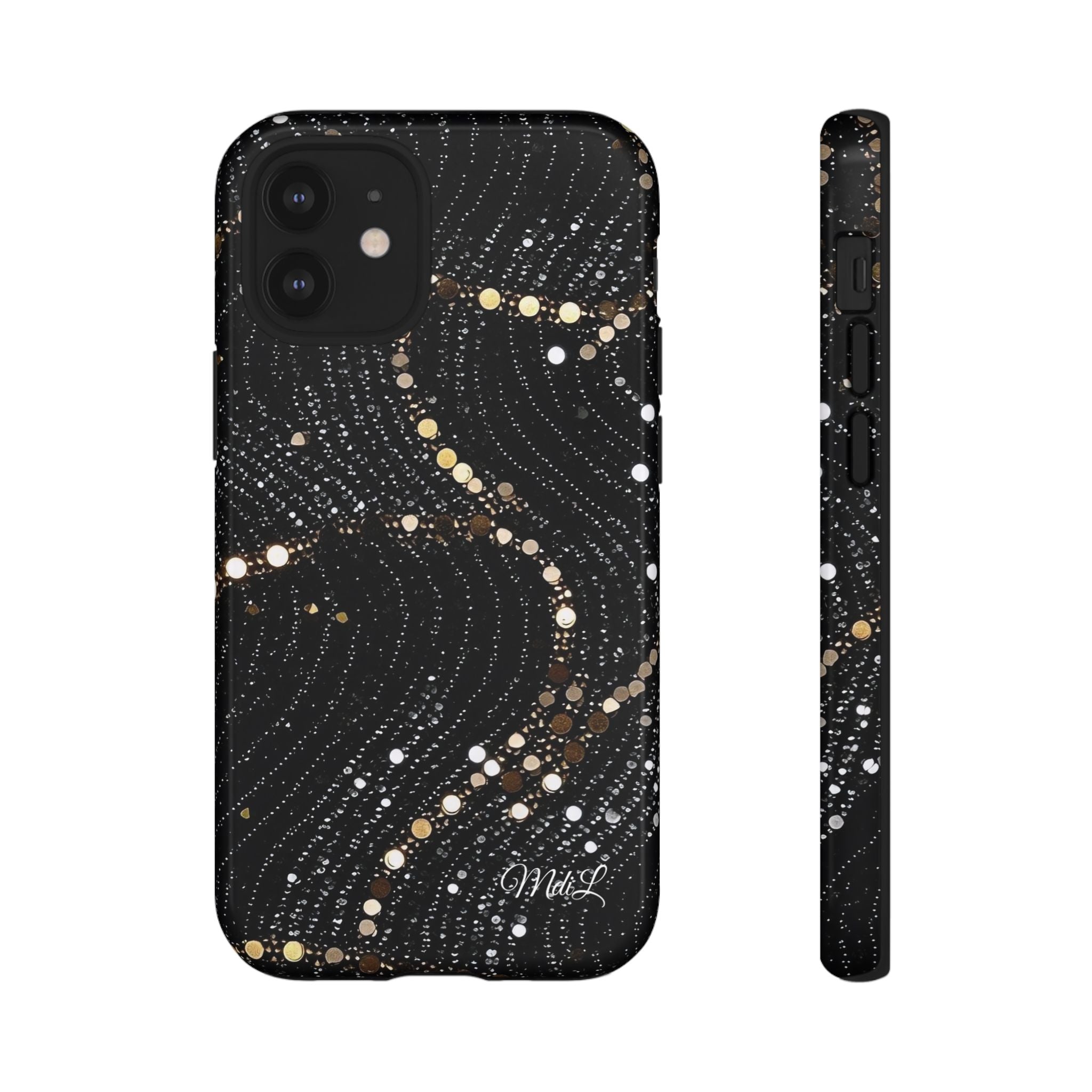 Sequin | Black and Gold - Mare di Luna