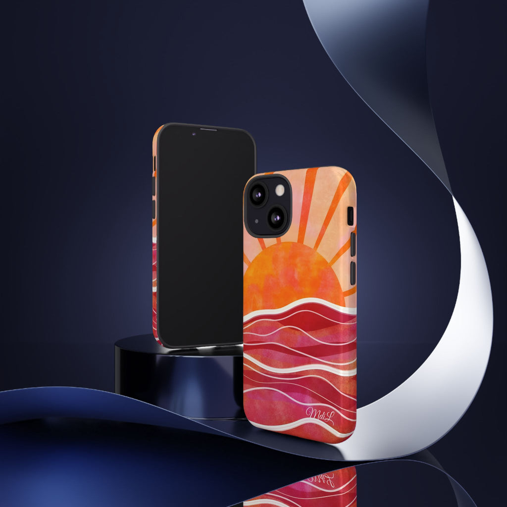 Sunset Waves