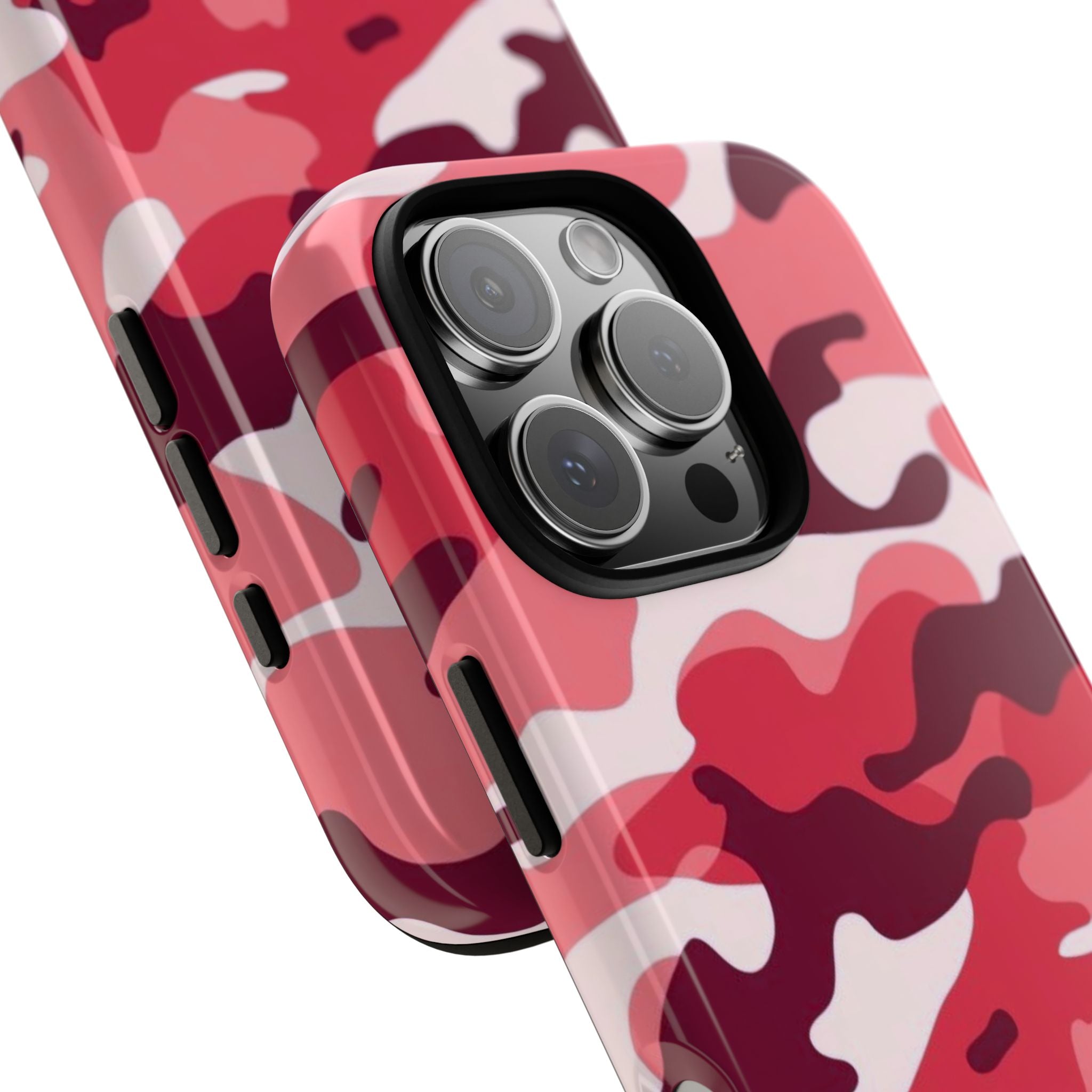 Red Camo iPhone Case