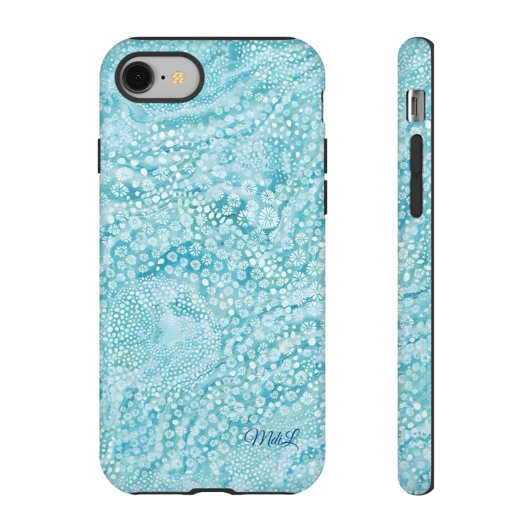 Teal Florals