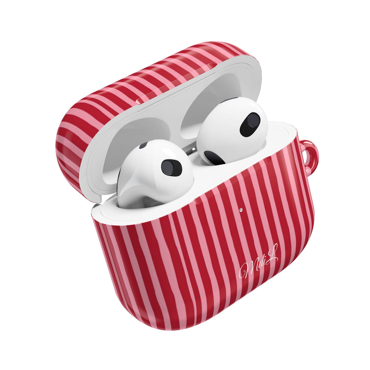 Strawberry Stripes AirPods Case