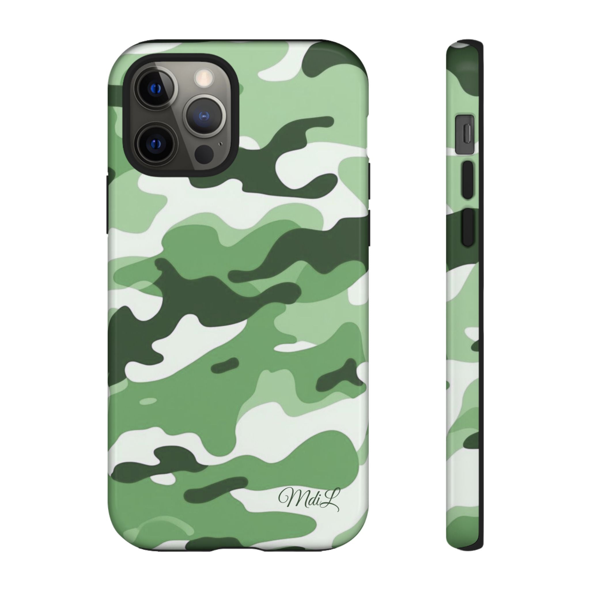 Mint Camo iPhone Case