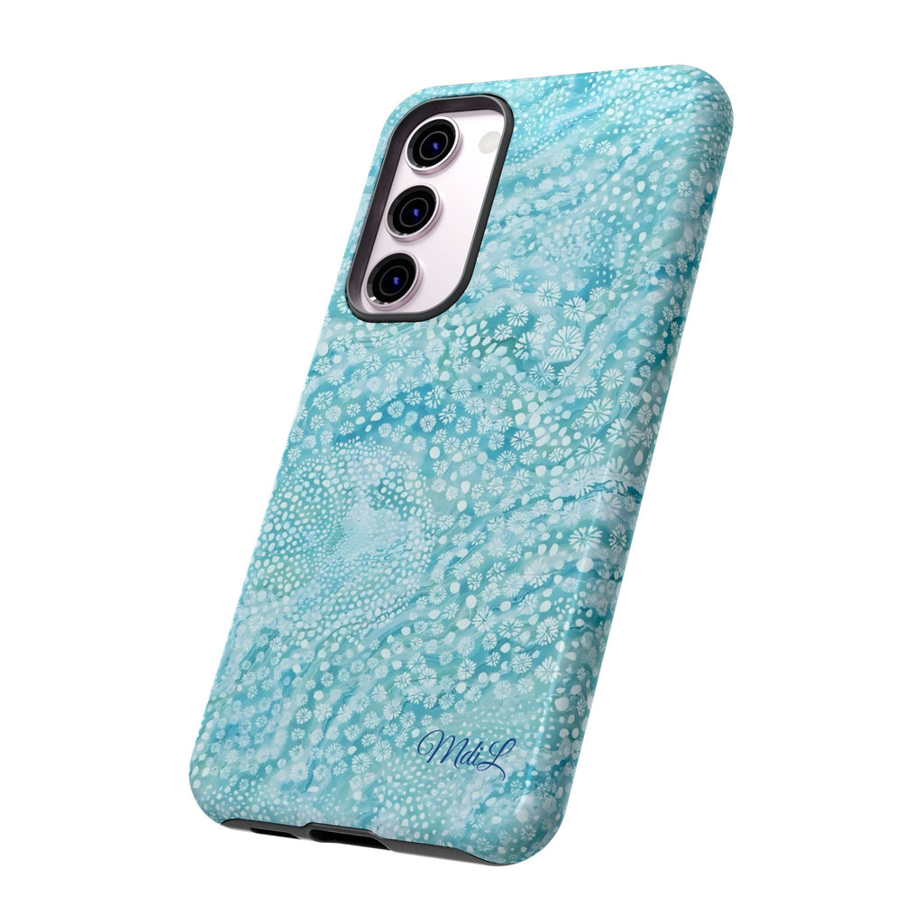 Teal Florals