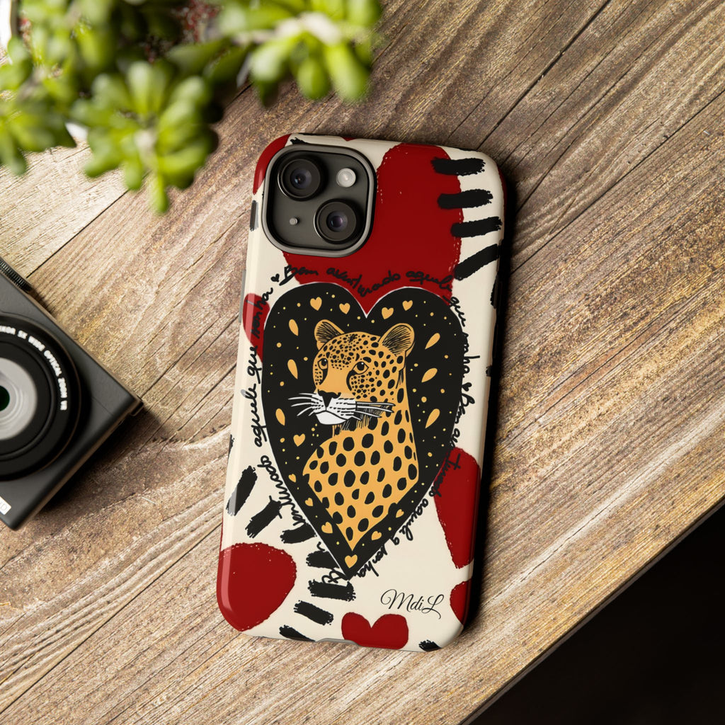 Leopard | Red Hearts - Mare di Luna