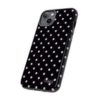 Polka Dots | Pink and Black - Mare di Luna