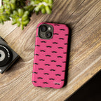Pink Moustache iPhone Case
