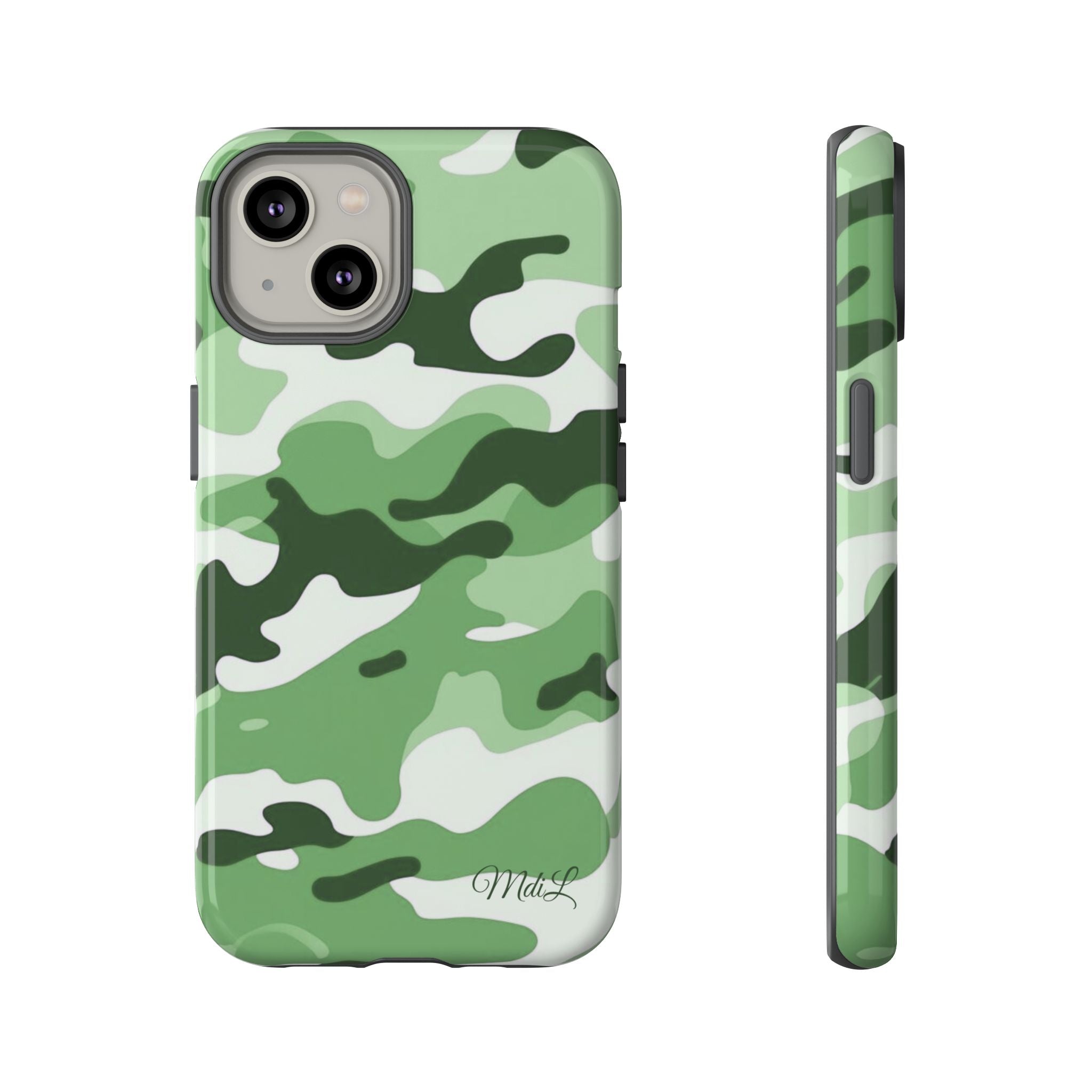 Mint Camo iPhone Case