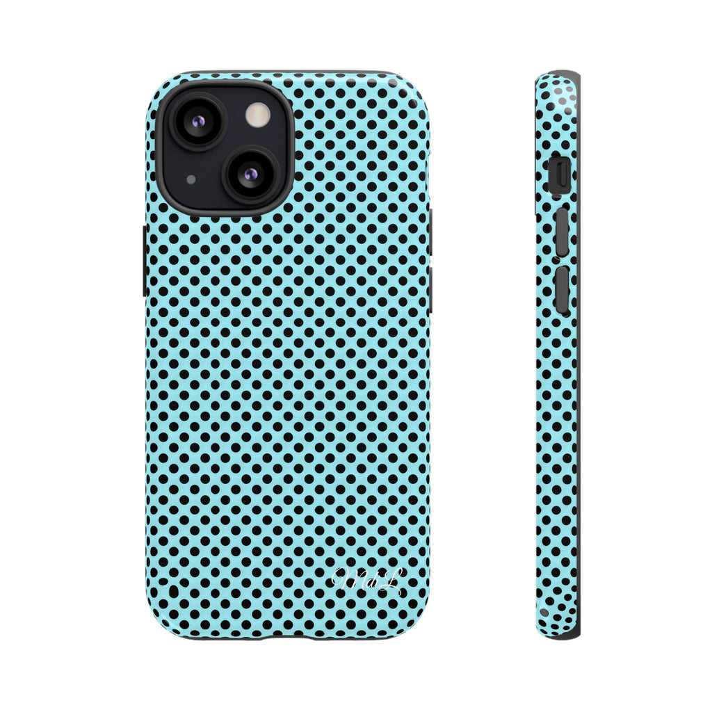 Polka Dots | Black and Blue - Mare di Luna