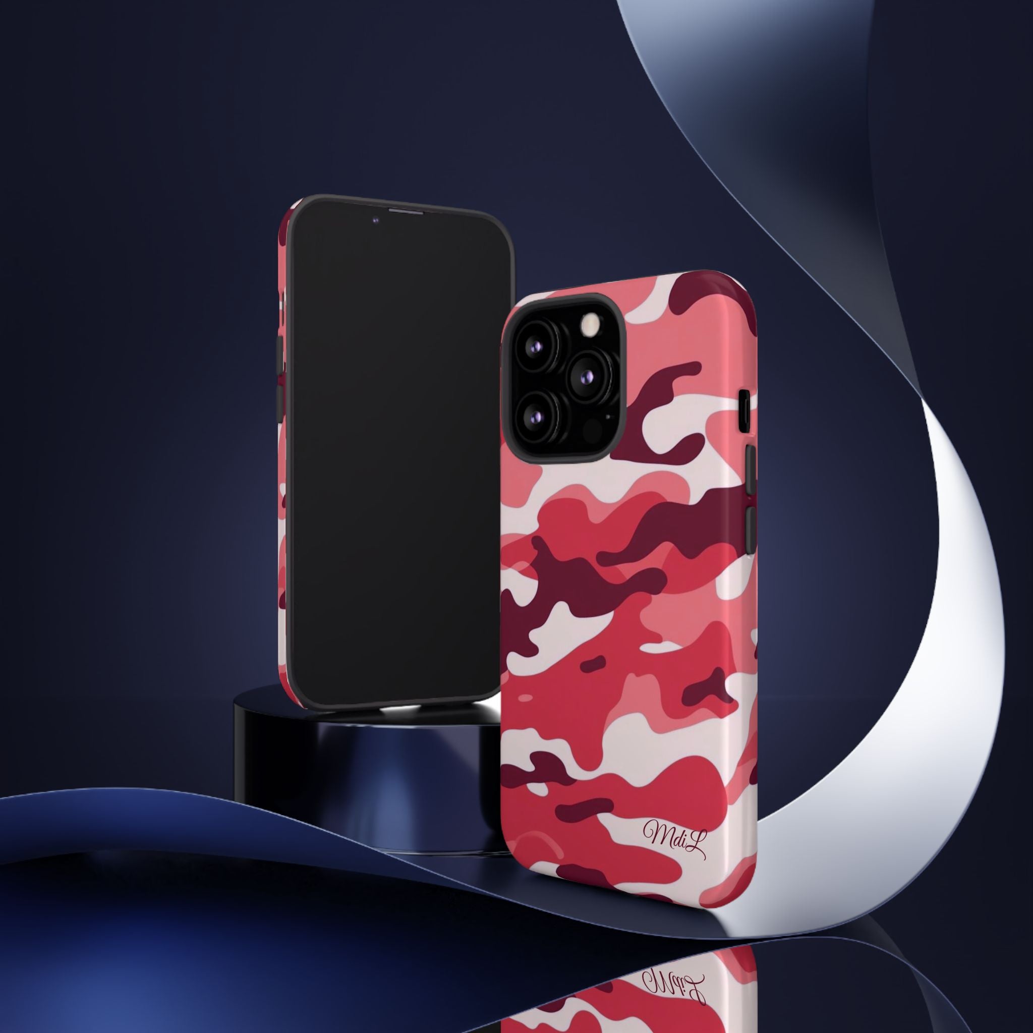 Red Camo iPhone Case