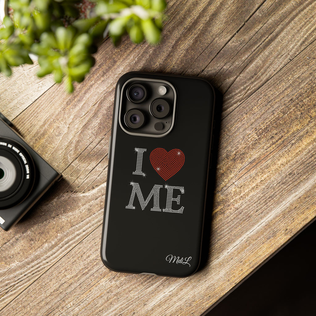 I Love Me iPhone Case