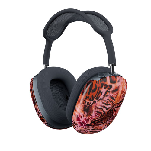 Animal Print Coral AirPods Max Case