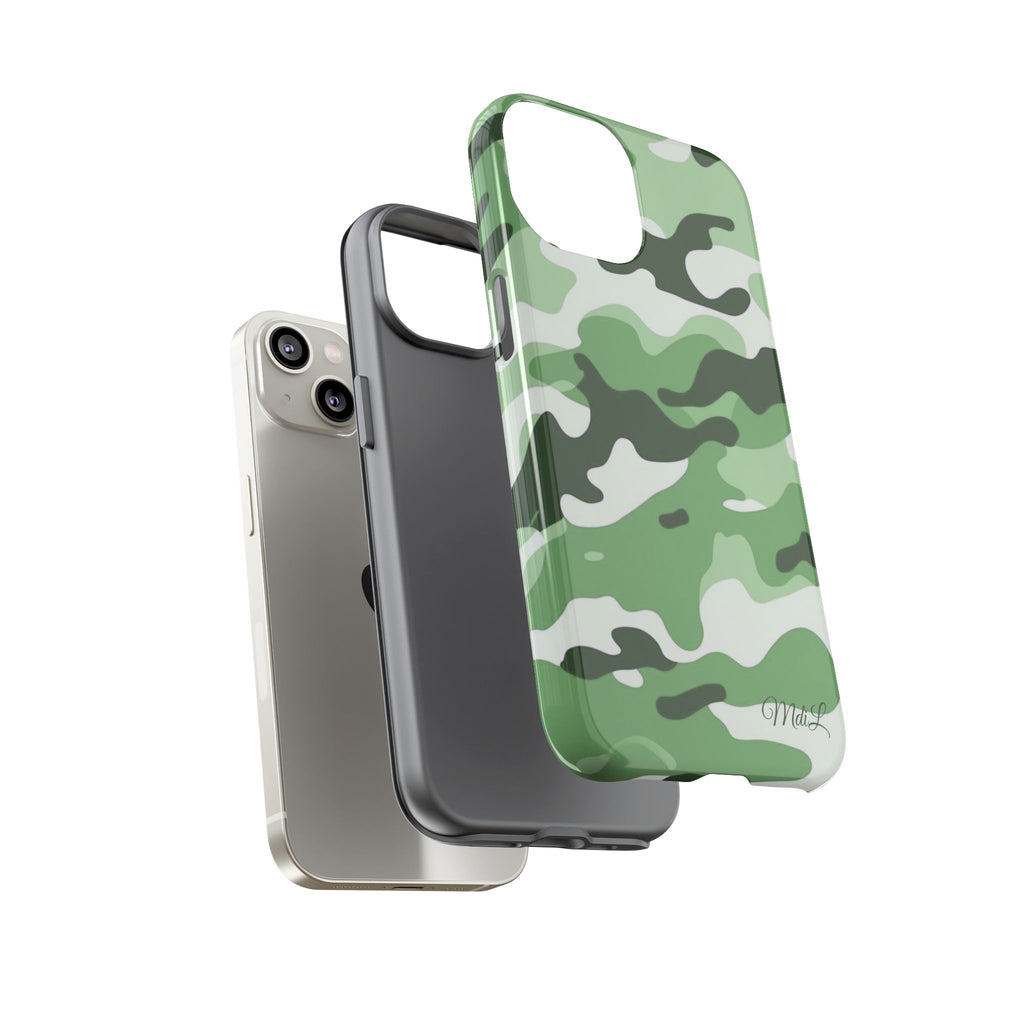 Mint Camo iPhone Case