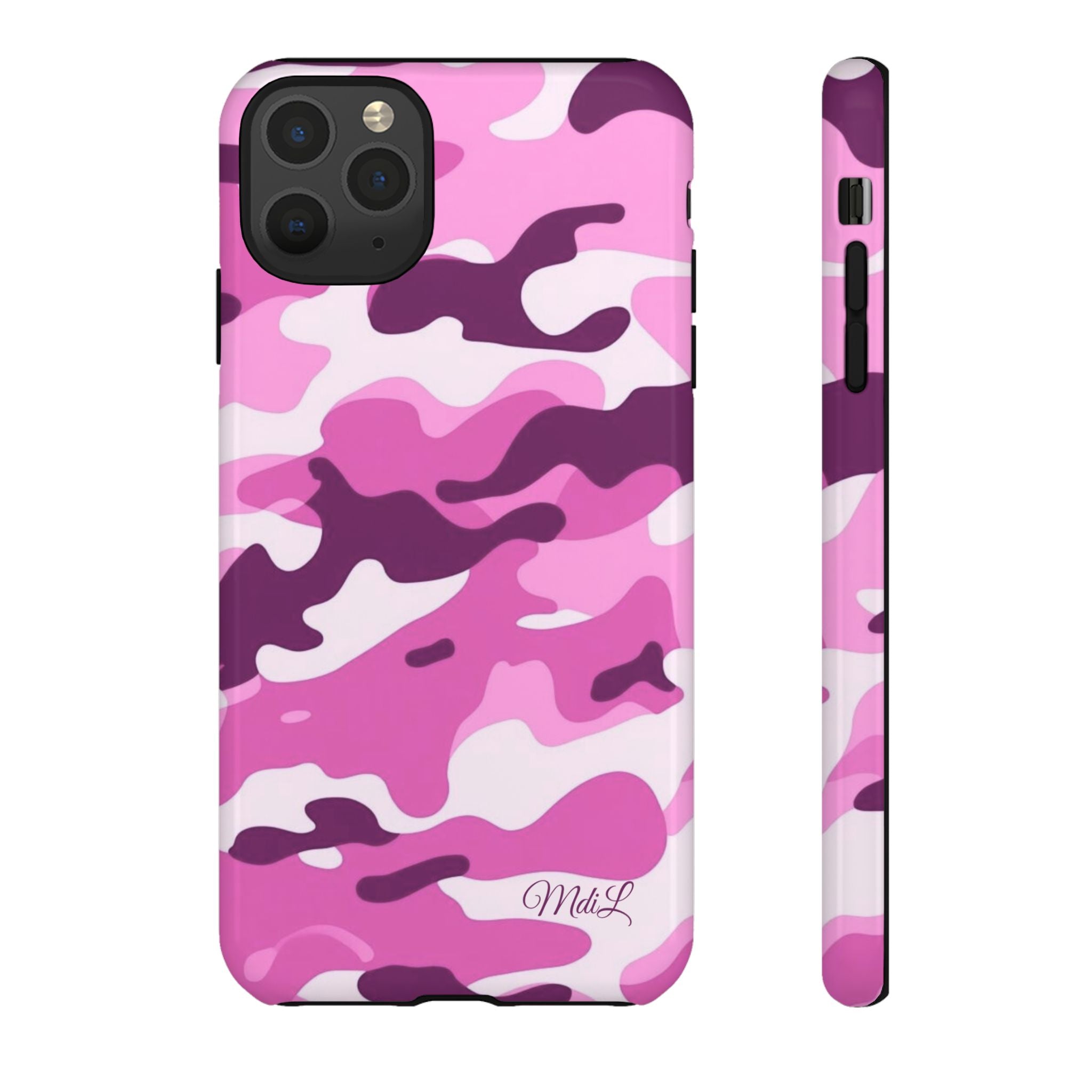 Fuschia Camo iPhone Case