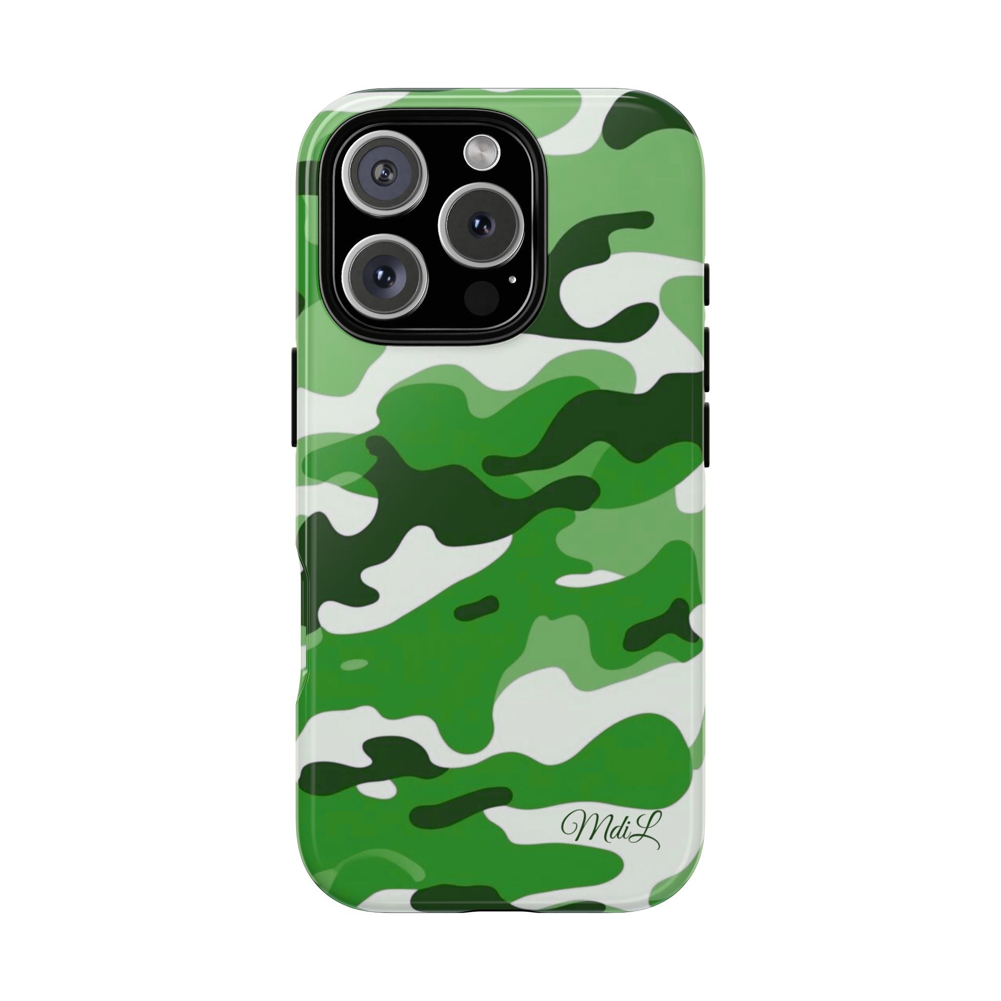 Green Camo iPhone Case